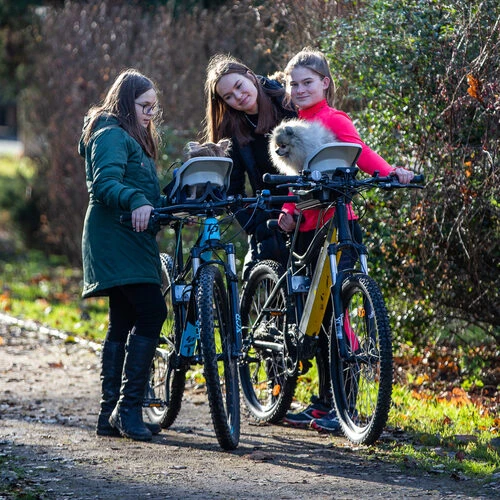 Dogrider Dog Seat Korb - Blau – Bild 6