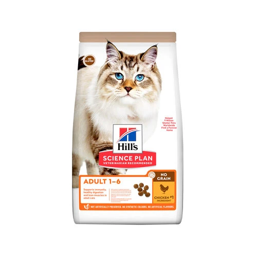 Hill's Science Plan No Grain Katzenfutter Huhn - Adult – Bild 2