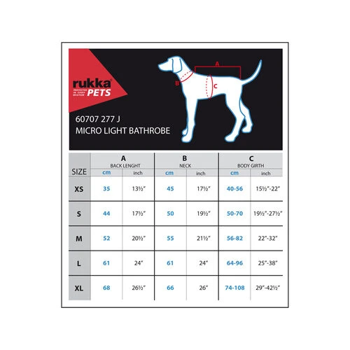 RukkaPets Micro Light Bathrobe â Bild 3